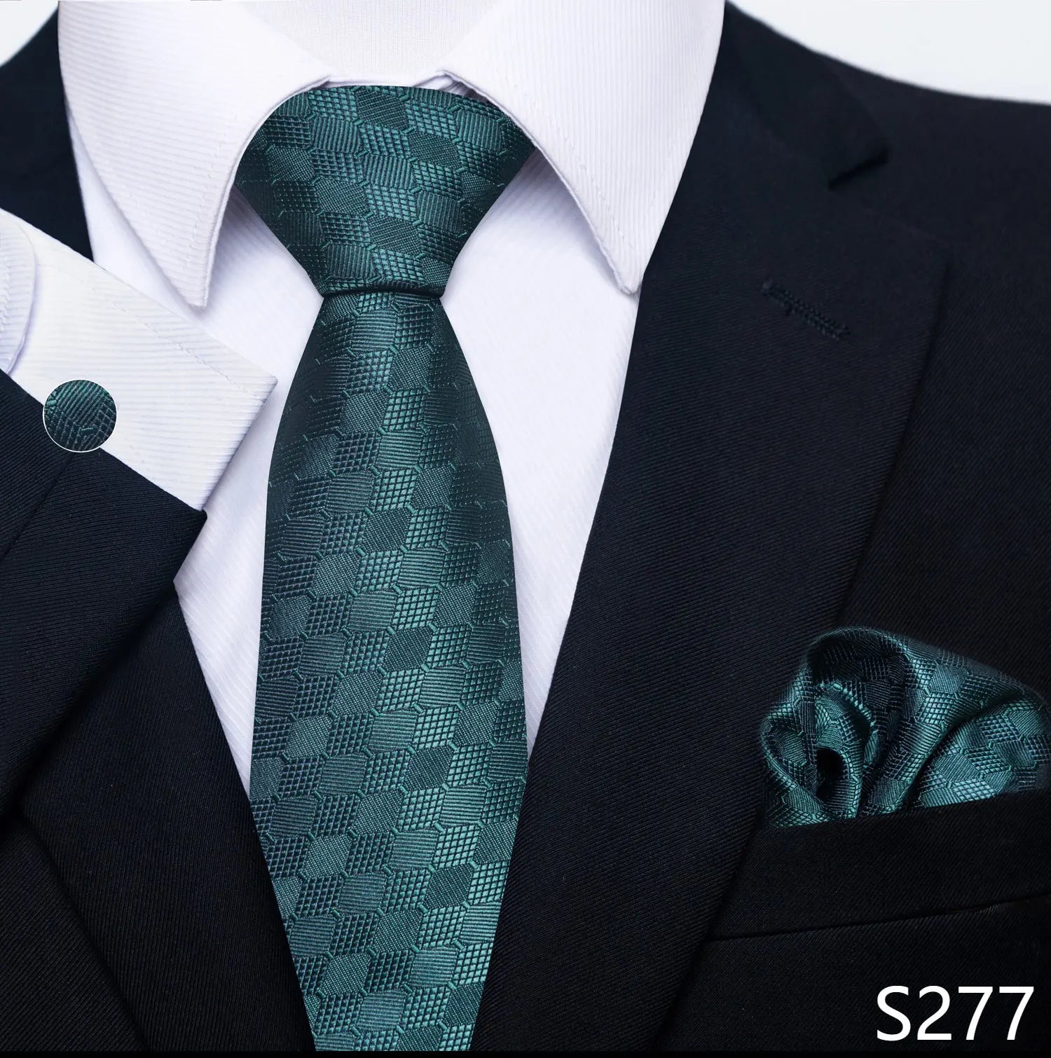 Men's tie, tie and button set of the highest quality.