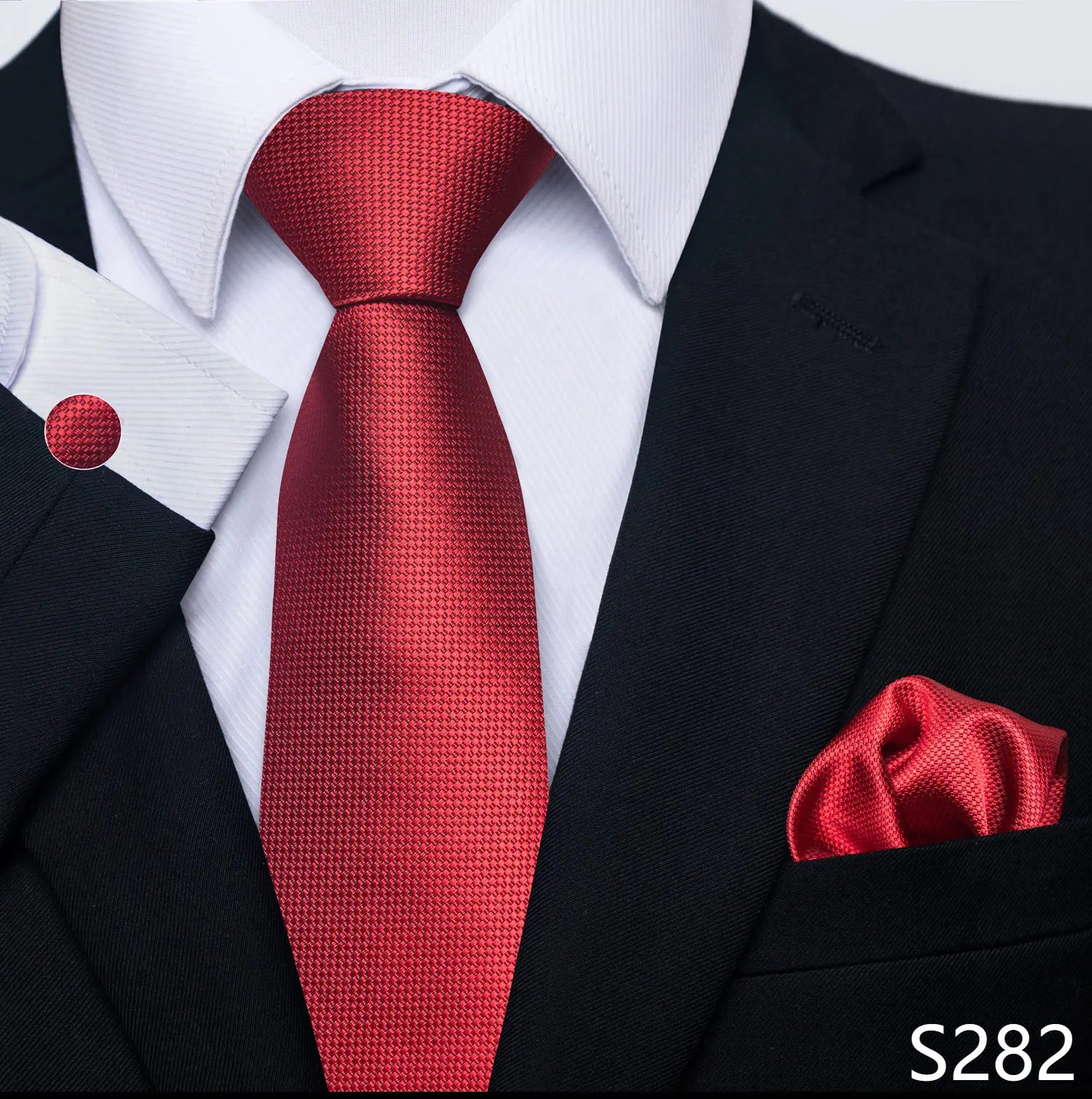 Men's tie, tie and button set of the highest quality.