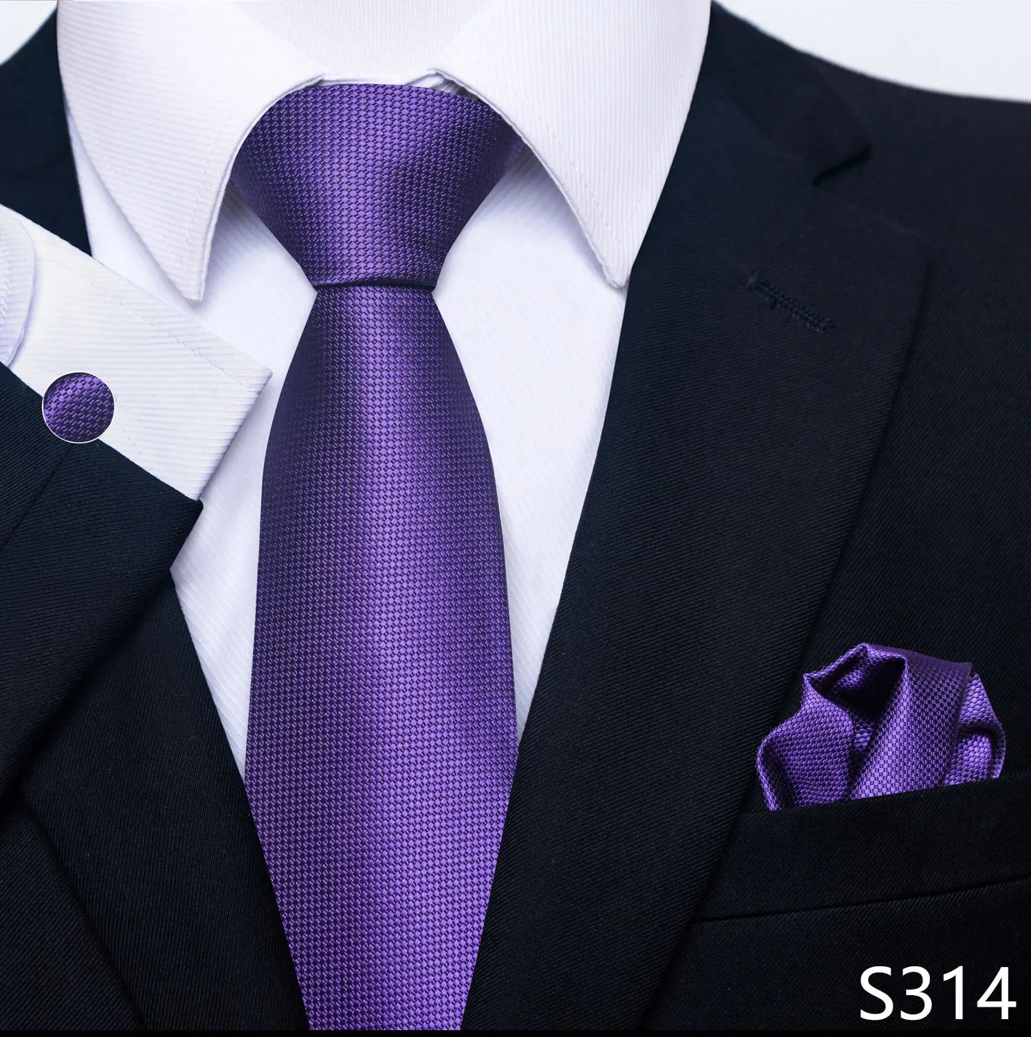 Men's tie, tie and button set of the highest quality.