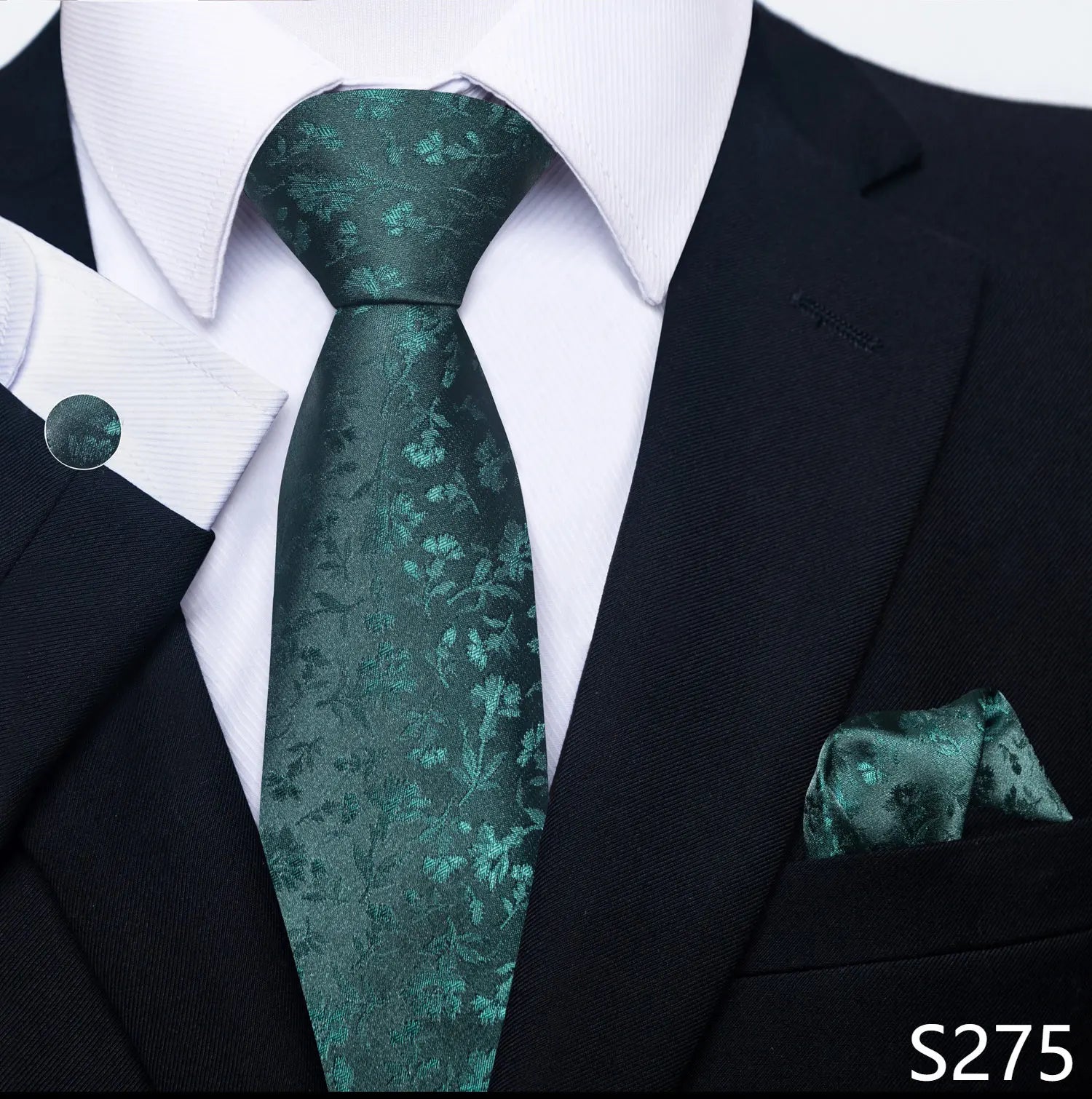 Men's tie, tie and button set of the highest quality.
