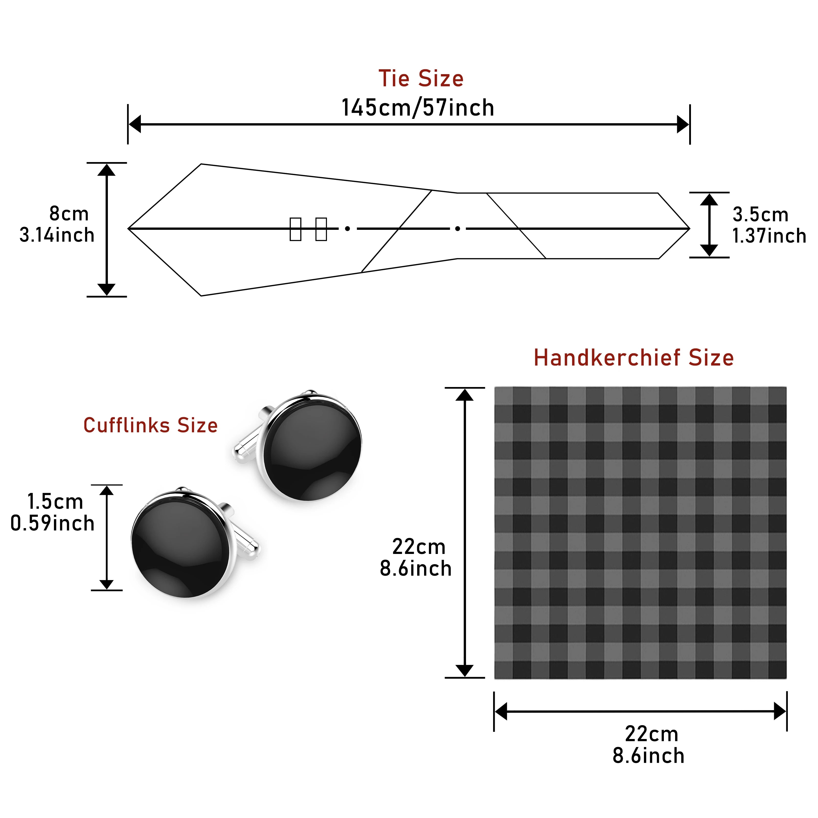 Men's tie, tie and button set of the highest quality.