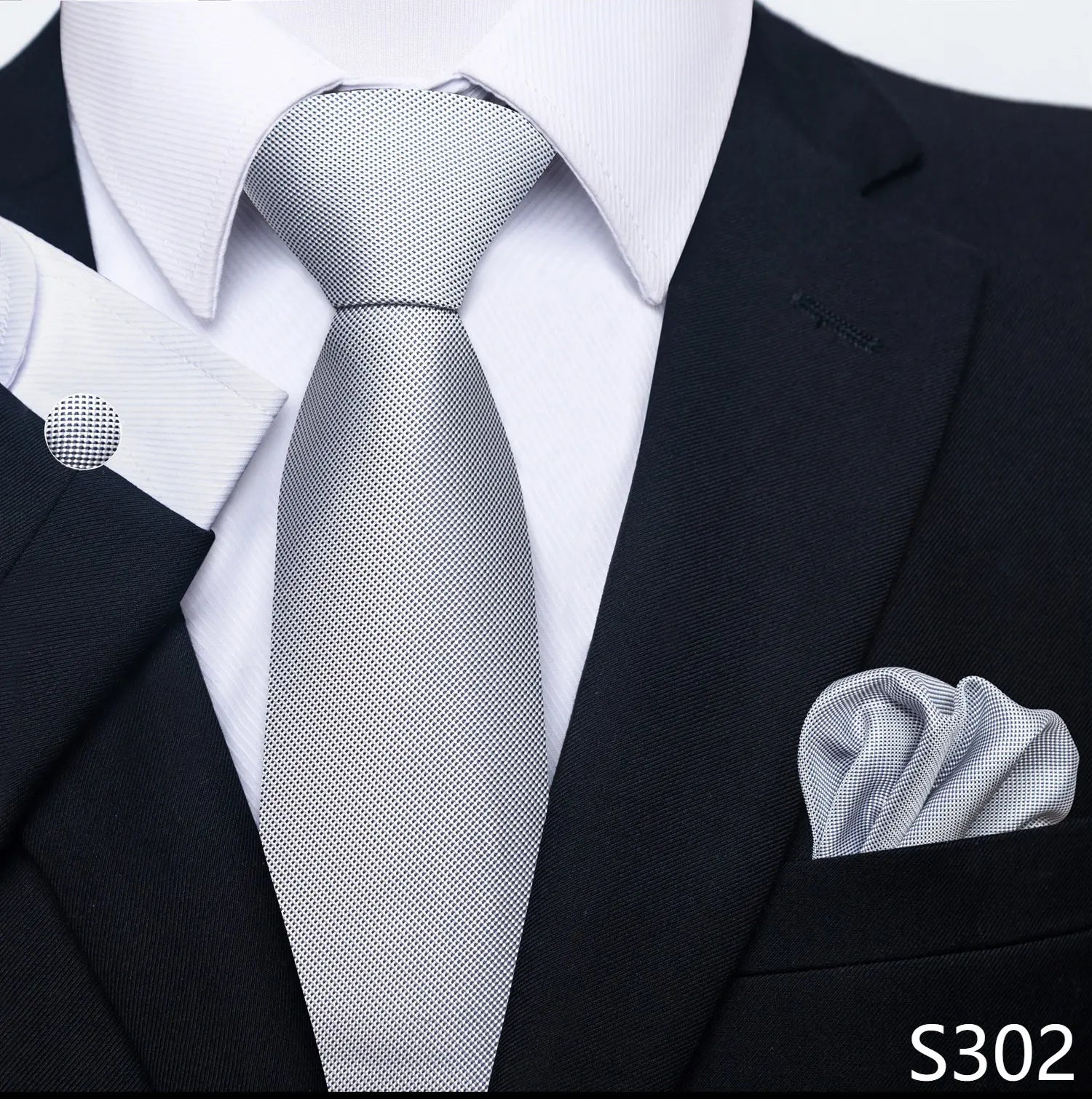 Men's tie, tie and button set of the highest quality.