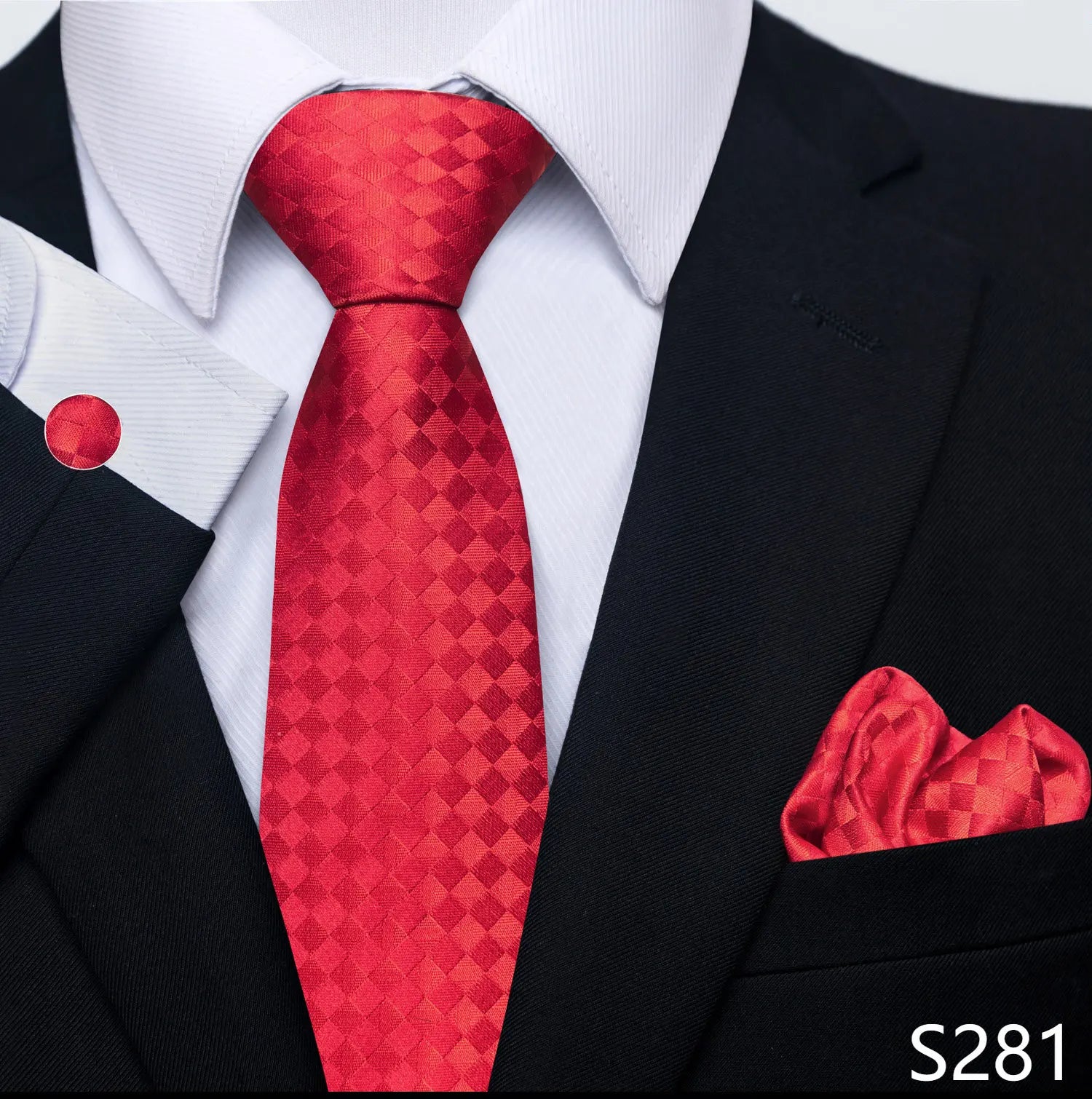 Men's tie, tie and button set of the highest quality.