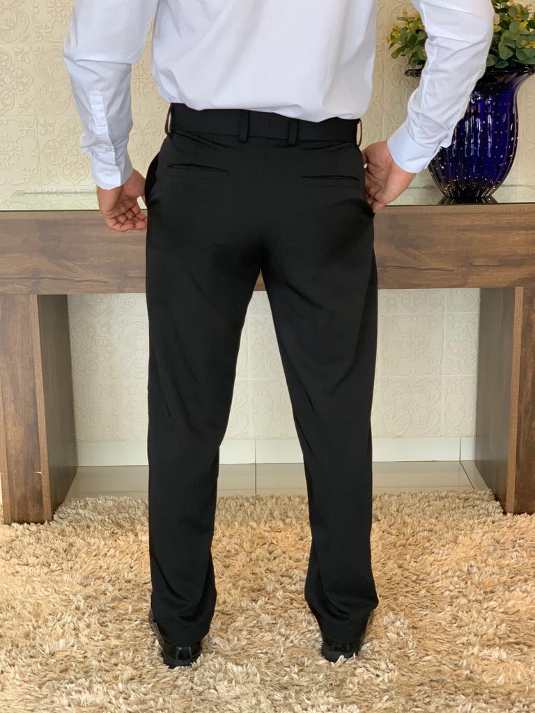 Men's Trousers Summer Thin Business Casual Pants Classic Solid Color Elastic Comfortable Loose Straight Brand Men's Wear