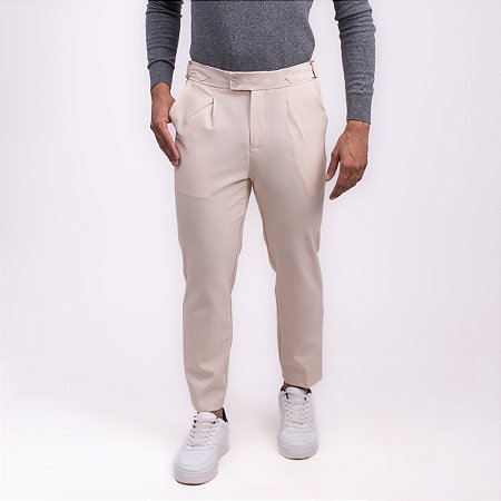 Men's Trousers Summer Thin Business Casual Pants Classic Solid Color Elastic Comfortable Loose Straight Brand Men's Wear
